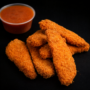 6 Filetitos de pollo apanado