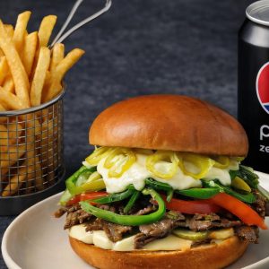 Churrasco + Papas + Bebida