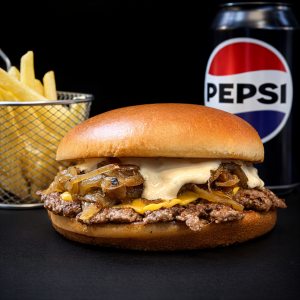 Oklahoma + Papas + bebida